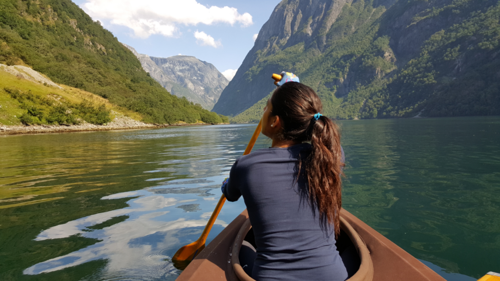 Norwegen Schweden Kanufahren